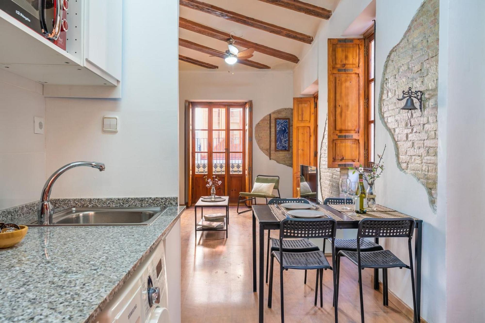 Apartamento Cerrajeros flat Valencia Exterior foto